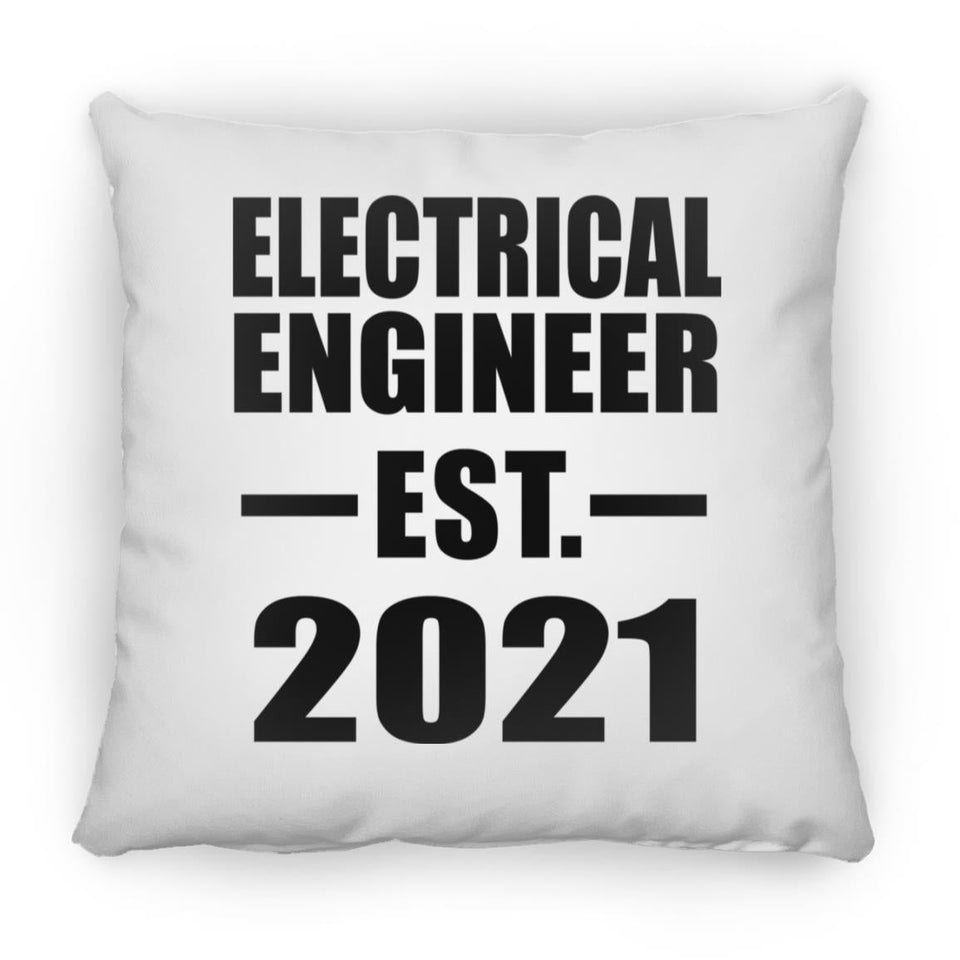 Electrical Engineer Established EST. 2021 - Throw Pillow