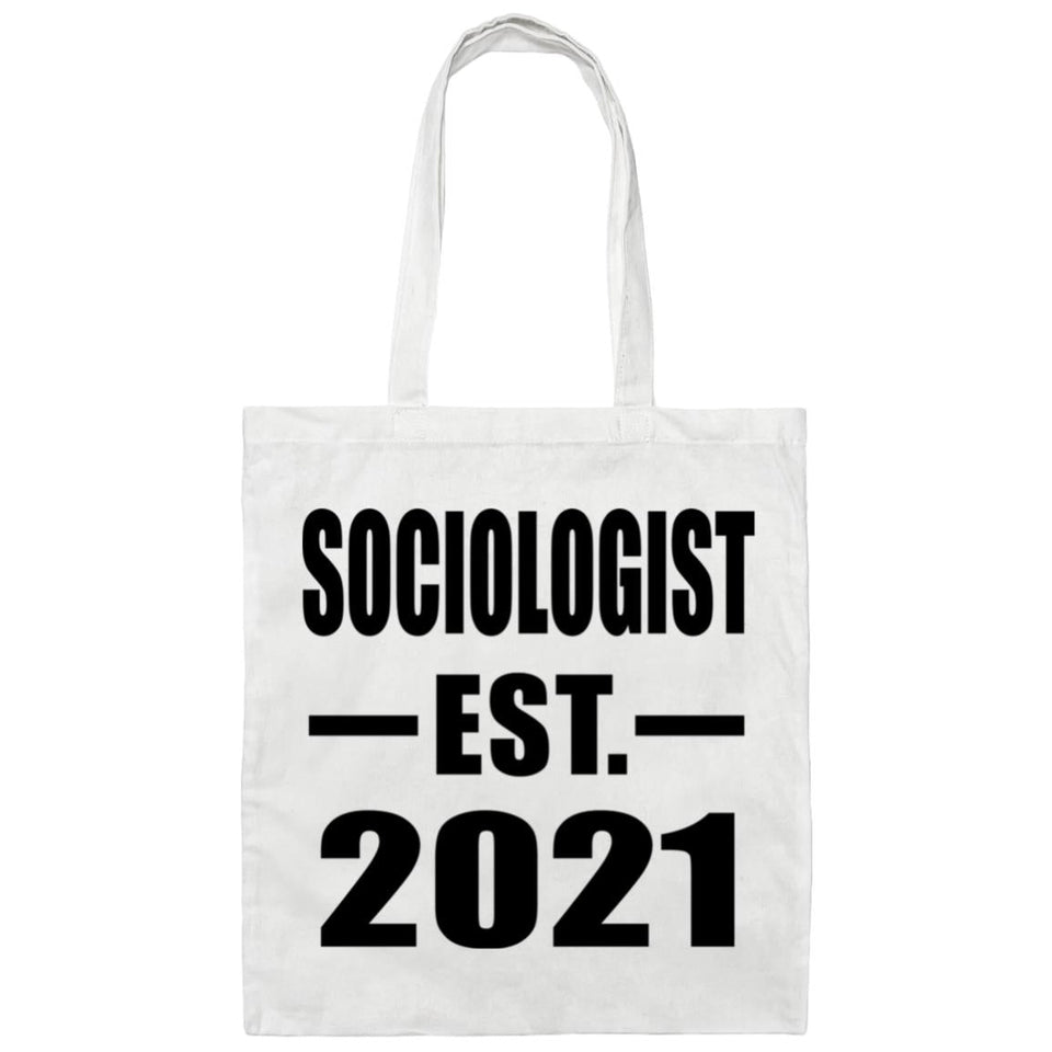 Sociologist Established EST. 2021 - Tote Bag White