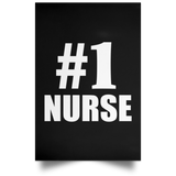 Number One #1 Nurse - Poster Portrait