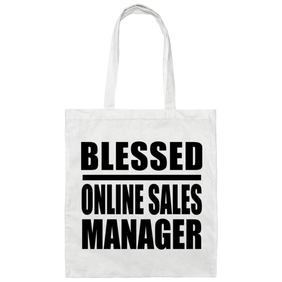 Blessed Online Sales Manager - Tote Bag White
