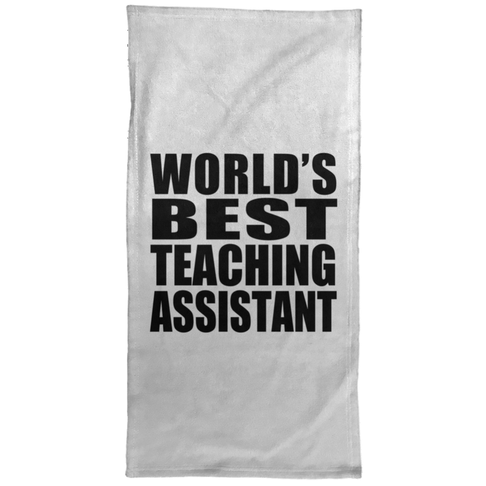 World's Best Teaching Assistant - Hand Towel