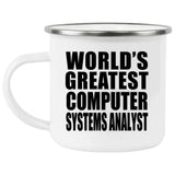 World's Greatest Computer Systems Analyst - 12oz Camping Mug