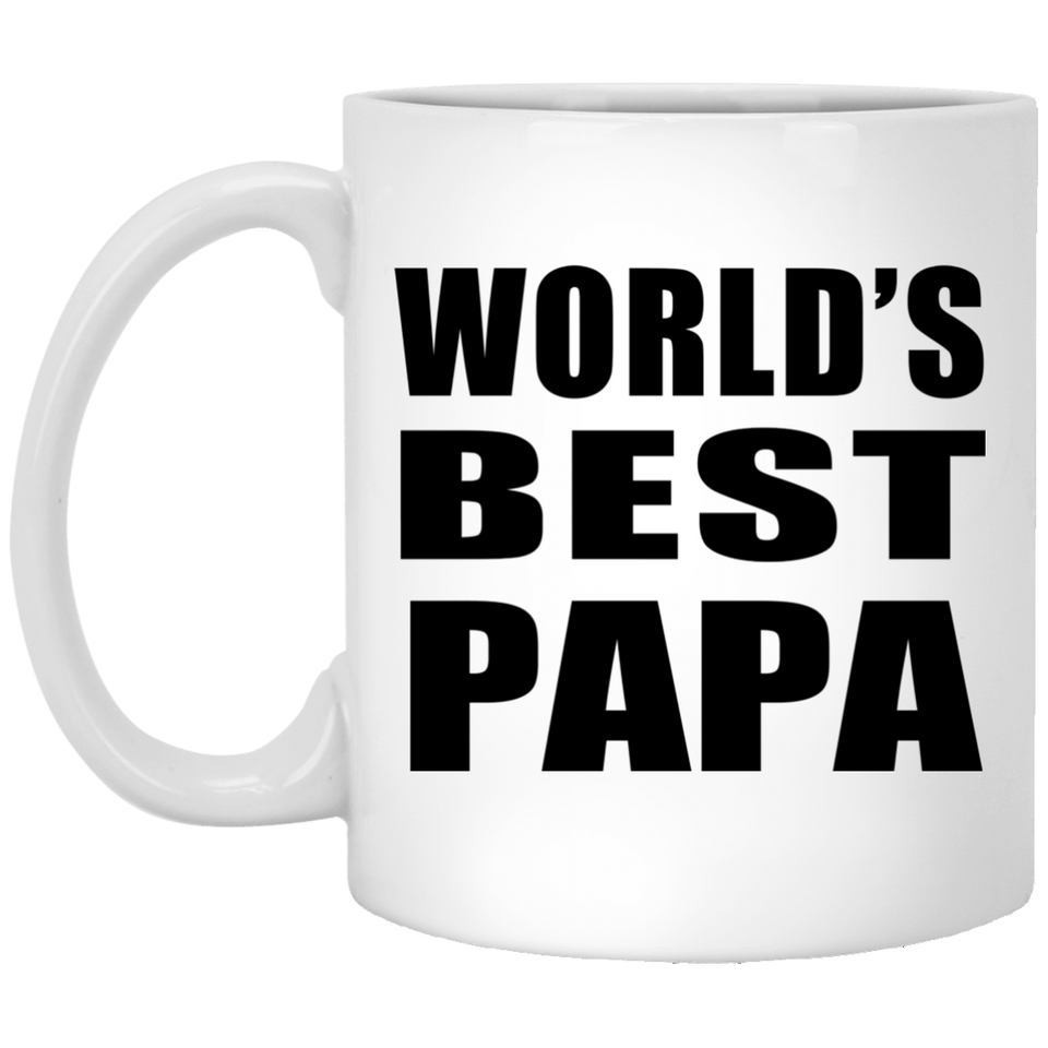 World's Best Papa - 11 Oz Coffee Mug