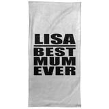 Lisa Best Mum Ever - Hand Towel