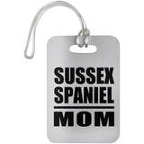 Sussex Spaniel Mom - Luggage Bag Tag