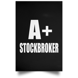 A+ Stockbroker - Poster Portrait