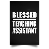 Blessed Teaching Assistant - Poster Portrait