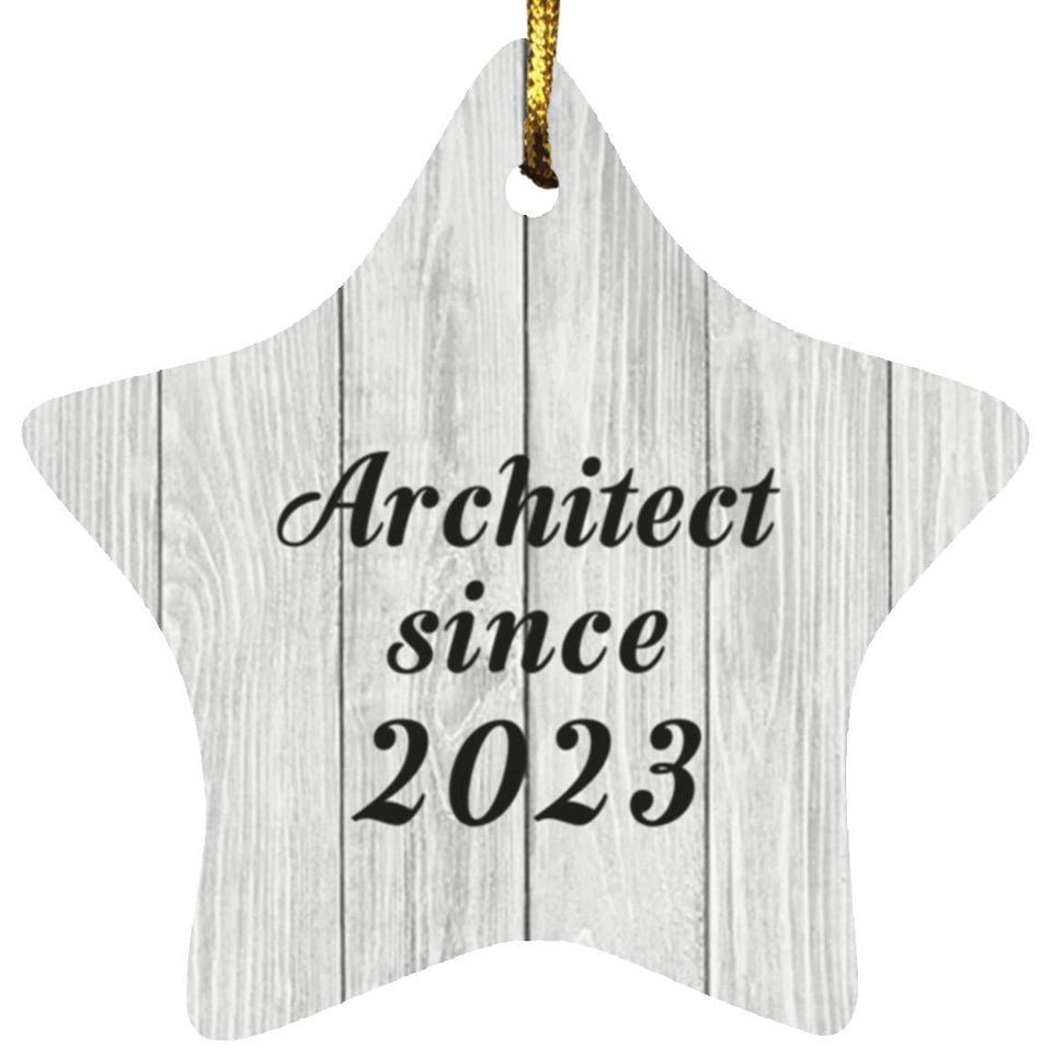 Architect Since 2023 - Star Ornament F