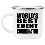World's Best Event Coordinator - 12oz Camping Mug