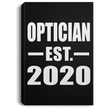 Optician Established EST. 2020 - Canvas Portrait