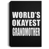 World's Okayest Grandmother - Canvas Portrait