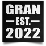 Gran Established EST. 2022 - Poster Square