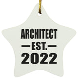 Architect Established EST. 2022 - Star Ornament