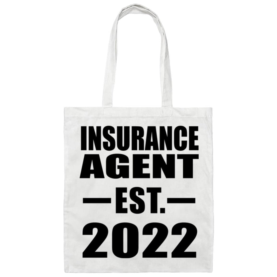 Insurance Agent Established EST. 2022 - Tote Bag White