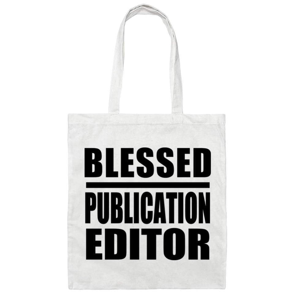 Blessed Publication Editor - Tote Bag White