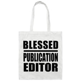 Blessed Publication Editor - Tote Bag White