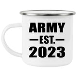 Army Established EST. 2023 - 12oz Camping Mug
