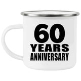 60th Anniversary 60 Years - 12oz Camping Mug