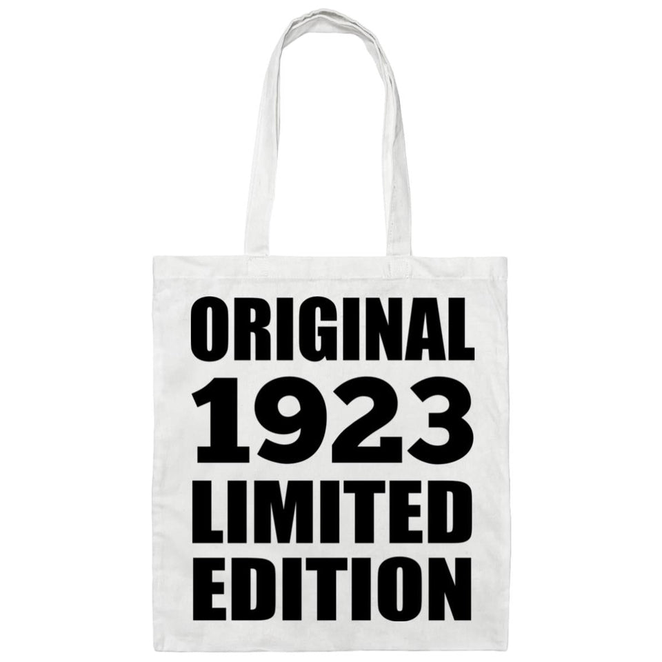 101st Birthday Original 1923 Limited Edition - Tote Bag White
