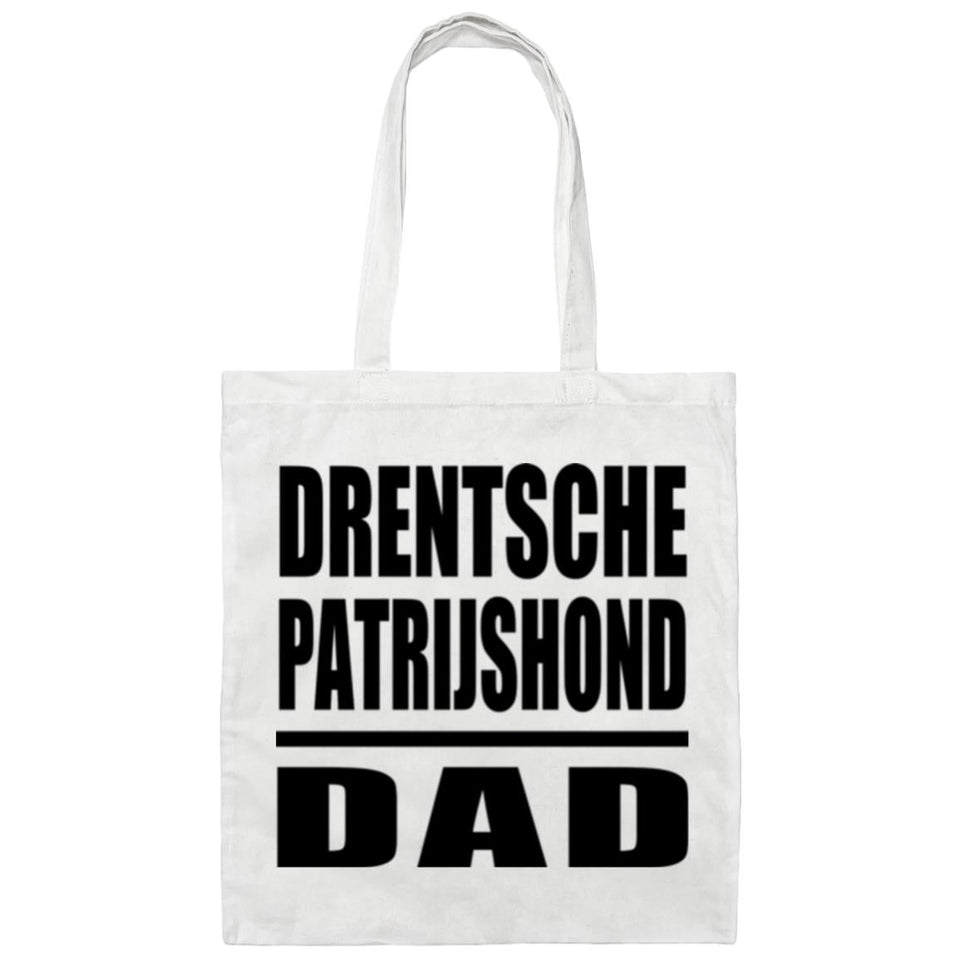 Drentsche Patrijshond Dad - Tote Bag White