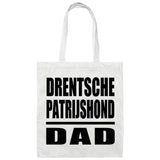 Drentsche Patrijshond Dad - Tote Bag White