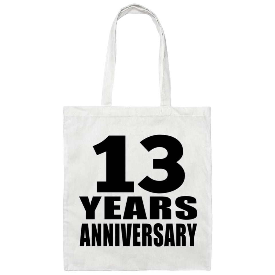 13th Anniversary 13 Years - Tote Bag White