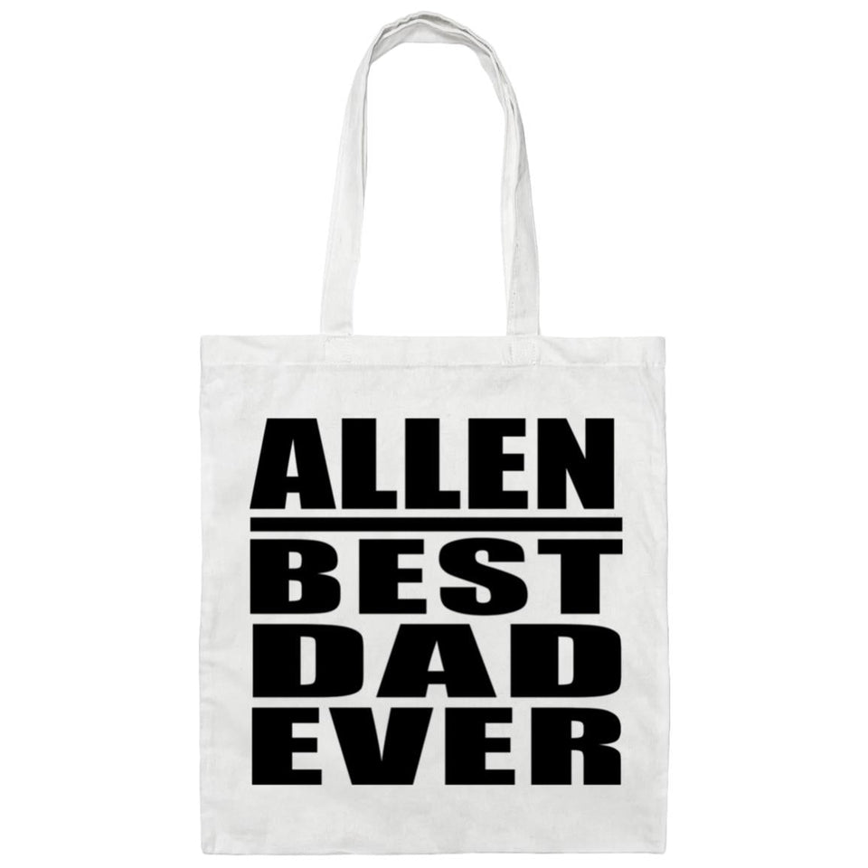 Allen Best Dad Ever - Tote Bag White