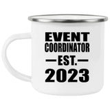 Event Coordinator Established EST. 2023 - 12oz Camping Mug