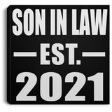 Son In Law Established EST. 2021 - Canvas Square