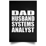 Dad Husband Systems Analyst - Poster Portrait