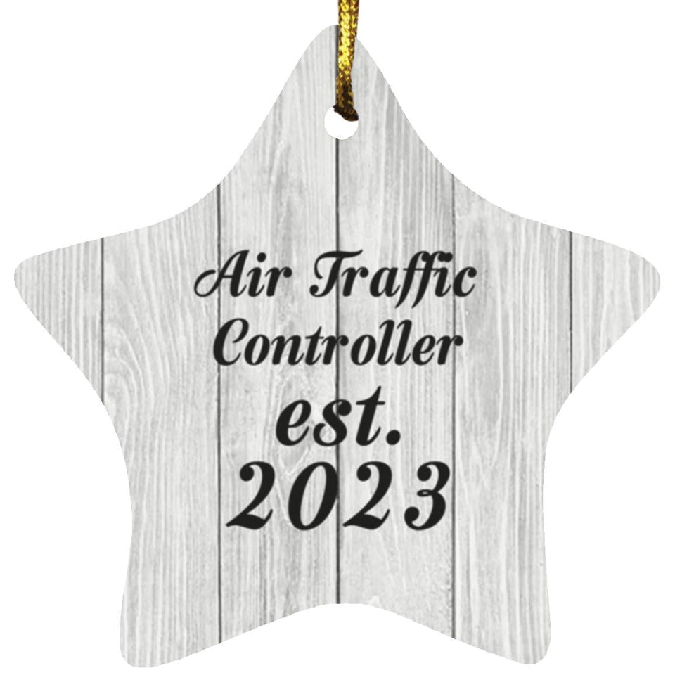 Air Traffic Controller Established Est. 2023 - Star Ornament F