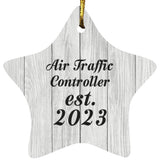 Air Traffic Controller Established Est. 2023 - Star Ornament F