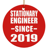 Stationary Engineer Since 2019 - Circle Ornament