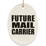 Future Mail Carrier - Oval Ornament