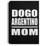 Dogo Argentino Mom - Canvas Portrait