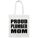 Proud Plumber Mom - Tote Bag White