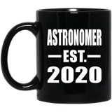 Astronomer Established EST. 2020 - 11oz Coffee Mug Black
