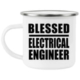Blessed Electrical Engineer - 12oz Camping Mug