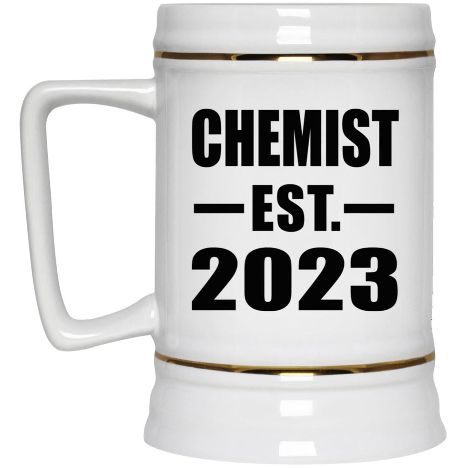 Chemist Established EST. 2023 - Beer Stein