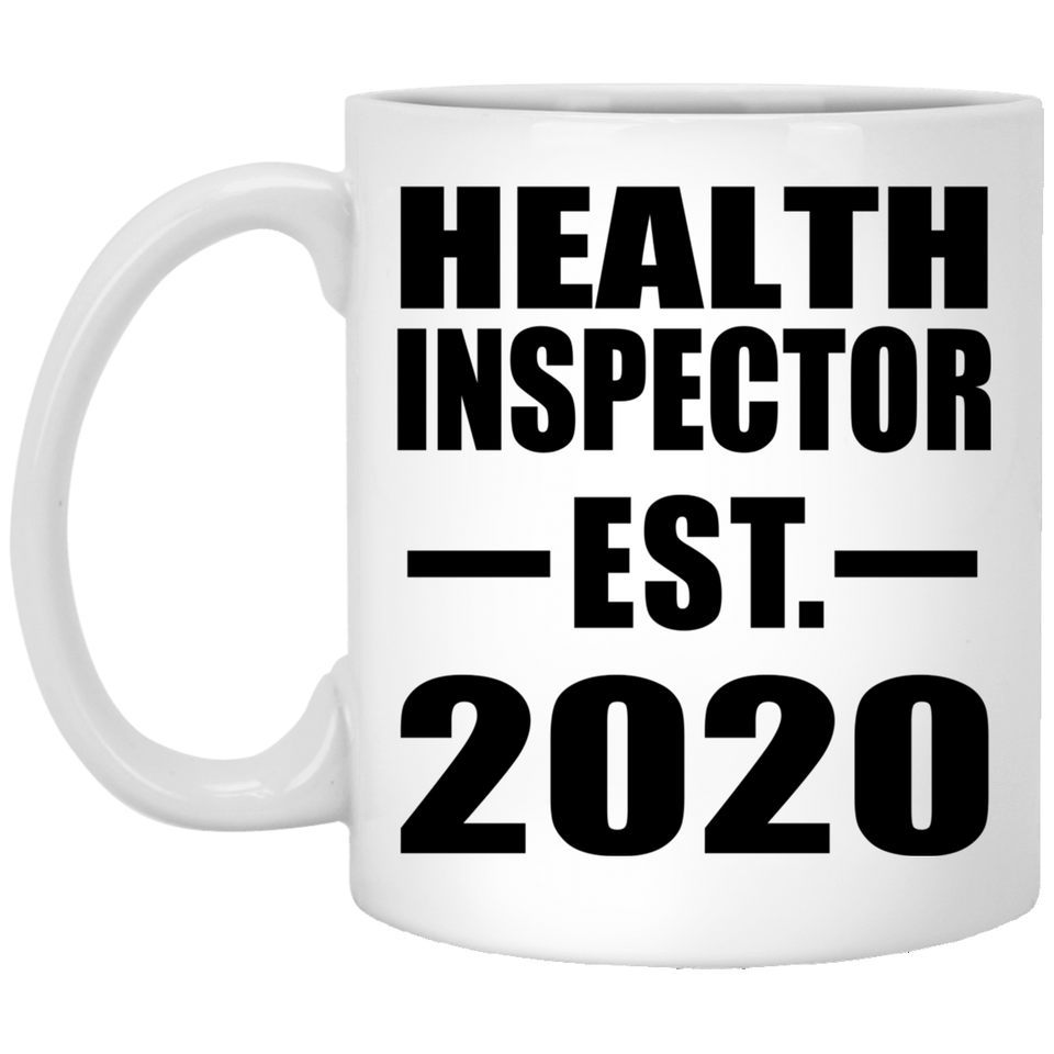 Health Inspector Established EST. 2020 - 11oz Coffee Mug