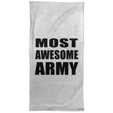Most Awesome Army - Hand Towel