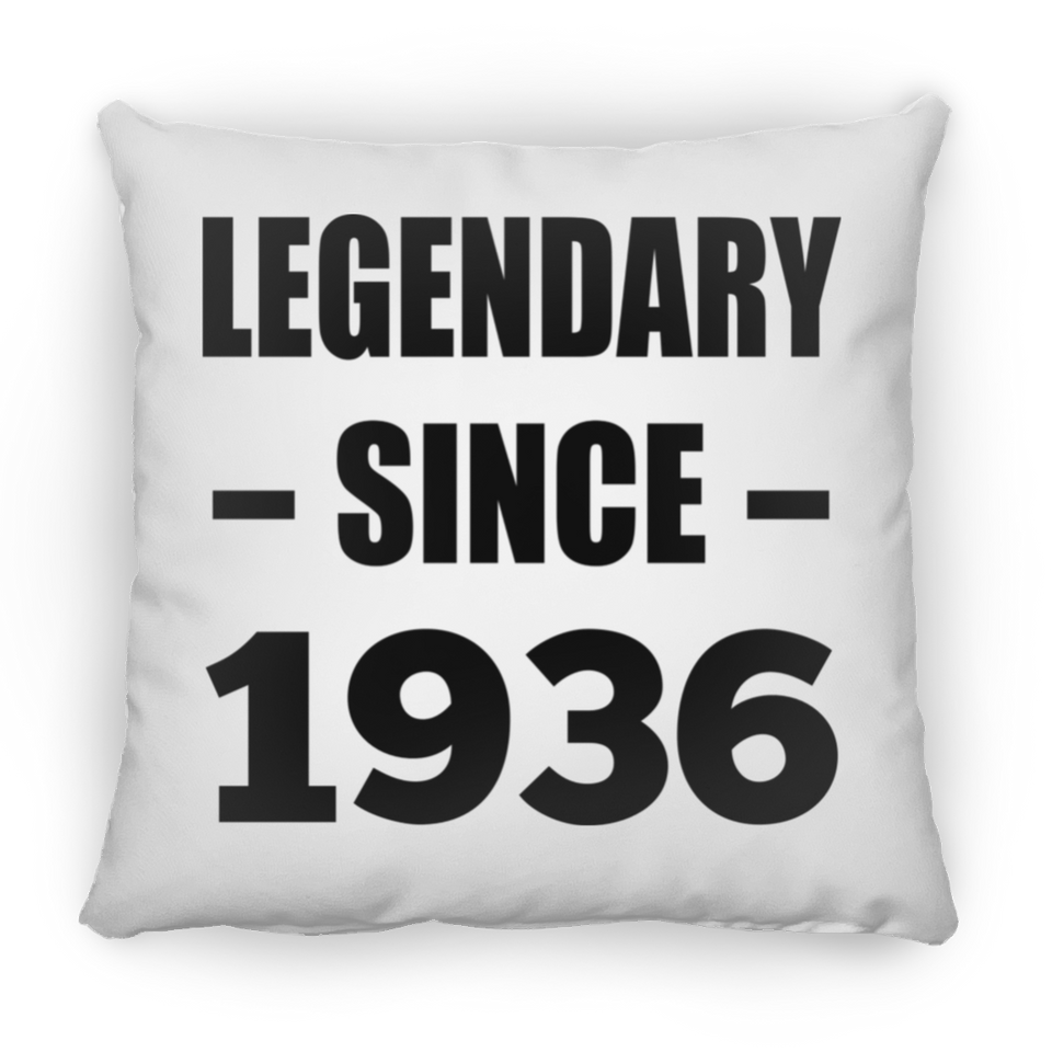 88th Birthday Legendary Since 1936 - Throw Pillow