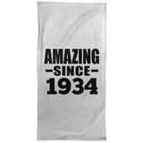 90th Birthday Amazing Since 1934 - Hand Towel