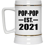 Pop-Pop Established EST. 2021 - Beer Stein