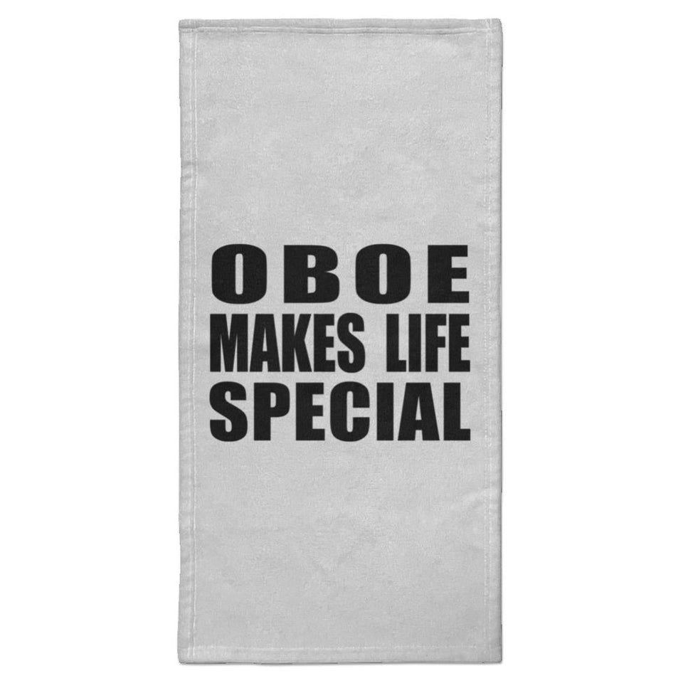 Oboe Makes Life Special - Hand Towel