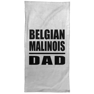 Belgian Malinois Dad - Hand Towel