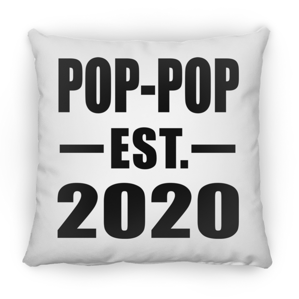 Pop-Pop Established EST. 2020 - Throw Pillow