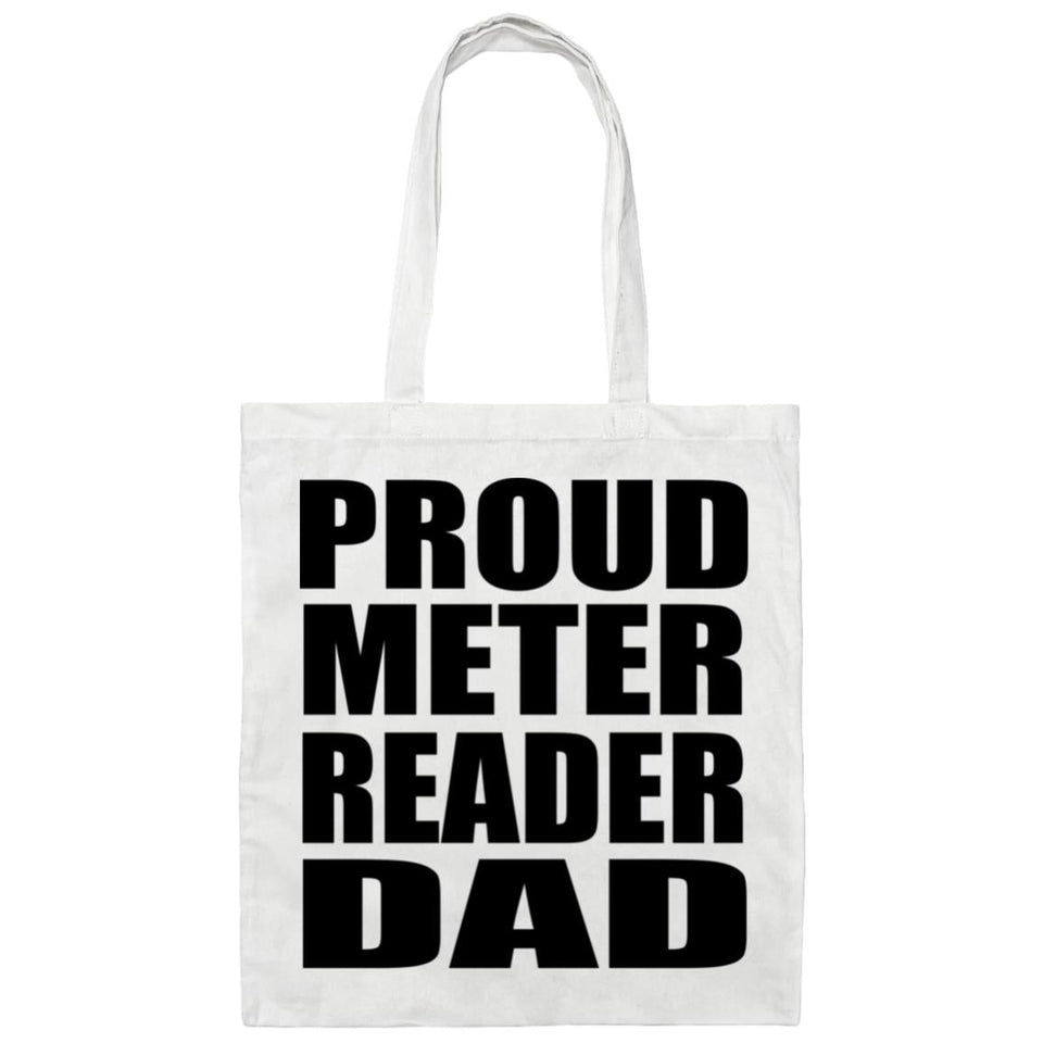 Proud Meter Reader Dad - Tote Bag White