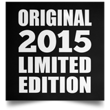 9th Birthday Original 2015 Limited Edition - Poster Square