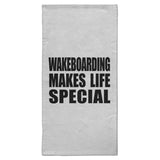 Wakeboarding Makes Life Special - Hand Towel